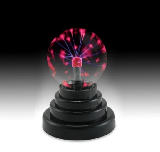 Abajour Bola de Plasma Brinquedo Científico Energia Eletroestática